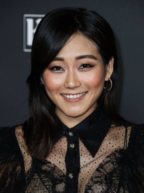 Aktris Karen Fukuhara, 17 Eylül 2021 'de Kuzey Hollywood, Los Angeles, Kaliforniya, ABD' de düzenlenen Televizyon Sanatları ve Bilimleri Akademisi 'nde düzenlenen 73. Emmy Ödülü adaylarını onurlandırmak için Televizyon Akademisi' nin resepsiyonuna geldi..