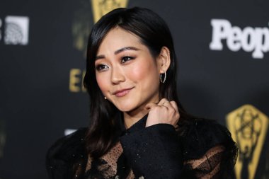 Aktris Karen Fukuhara, 17 Eylül 2021 'de Kuzey Hollywood, Los Angeles, Kaliforniya, ABD' de düzenlenen Televizyon Sanatları ve Bilimleri Akademisi 'nde düzenlenen 73. Emmy Ödülü adaylarını onurlandırmak için Televizyon Akademisi' nin resepsiyonuna geldi..