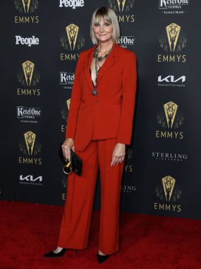 Aktris Kerri Kenney-Silver, 17 Eylül 2021 'de Kuzey Hollywood, Los Angeles, Kaliforniya, ABD' de düzenlenen The Academy of Television Arts and Sciences 'ta düzenlenen 73. Emmy Ödülü adaylarını onurlandırmak için Televizyon Akademisi' nin resepsiyonuna geldi..