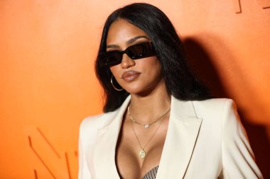 Şarkıcı Cassie, 16 Eylül 2021 'de Beverly Hills, Los Angeles, Kaliforniya' da SheatsGoldstein Konutu 'nda düzenlenen MARCELL VON BERLIN İlkbahar / Yaz 2021 Runway Show' a geldi.. 