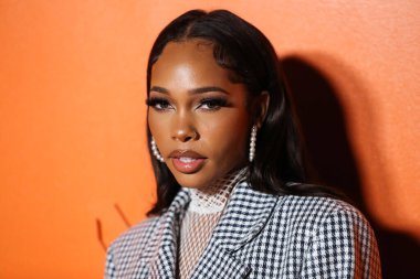 Yaz Wheaton, 16 Eylül 2021 'de Beverly Hills, Los Angeles, Kaliforniya' da SheatsGoldstein Konutu 'nda düzenlenen MARCELL VON BERLIN İlkbahar / Yaz 2021 Runway Show' a geldi.. 