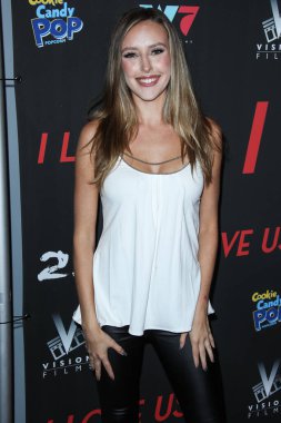 Aktris Danielle Bessler, 13 Eylül 2021 'de Hollywood, Los Angeles, Kaliforniya, ABD' deki Harmony Gold Theater 'da düzenlenen 