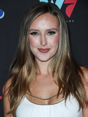 Aktris Danielle Bessler, 13 Eylül 2021 'de Hollywood, Los Angeles, Kaliforniya, ABD' deki Harmony Gold Theater 'da düzenlenen 