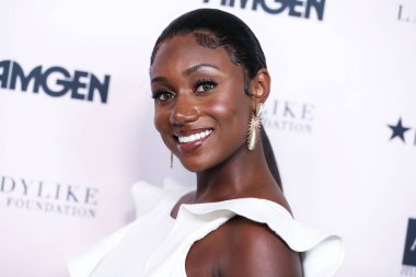 Tondalaya Smith, 11 Eylül 2021 'de Beverly Hilton Oteli' nde düzenlenen 12. Geleneksel Mükemmel Kadın Gibi Vakfı ve Moda Gösterisi 'ne katıldı..