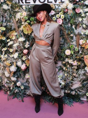 Fashion designer Ronny Kobo arrives at the REVOLVE Gallery NYFW 2021 Presentation And Pop-up Shop held at Hudson Yards on September 9, 2021 in Manhattan, New York City, New York, United States.  clipart