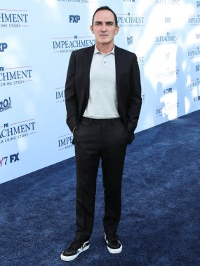 Aktör Patrick Fischler, 1 Eylül 2021 'de Batı Hollywood, Los Angeles, Kaliforniya, ABD' deki Pasifik Tasarım Merkezi 'nde düzenlenen FX Networks' in 'Suçlama Hikayesi' nin Los Angeles Premiere 'ine geldi..