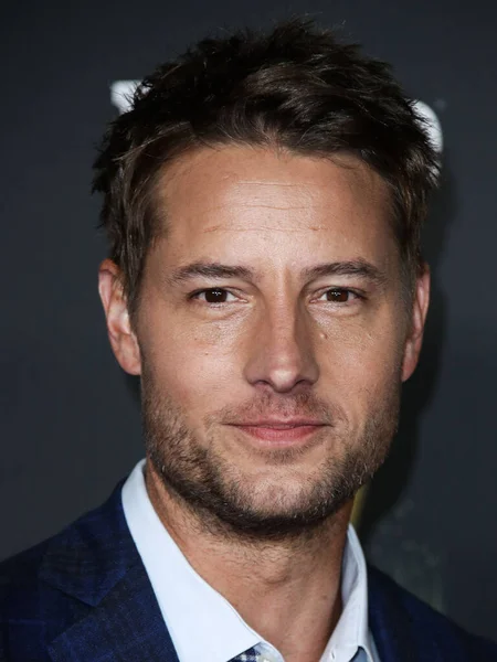 Acteur Justin Hartley Arriveert Bij Receptie Van Television Academy Ter — Stockfoto