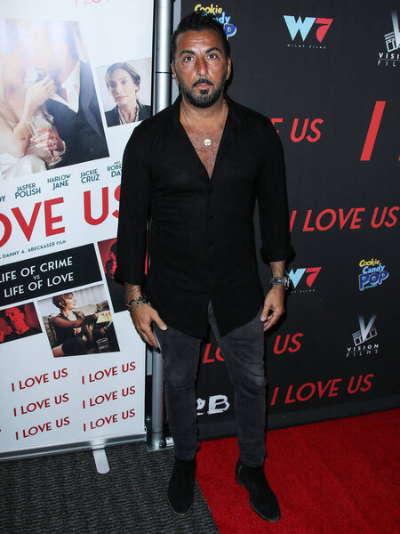 Actor/director Danny A. Abeckaser arrives at the Los Angeles Premiere Of Vision Films' 'I Love Us' held at the Harmony Gold Theater on September 13, 2021 in Hollywood, Los Angeles, California, United States