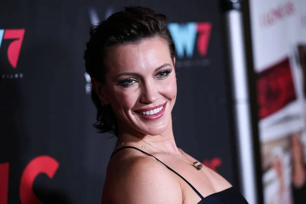 Katie Cassidy Színésznő Megérkezik Los Angeles Premiere Vision Films Love — Stock Fotó