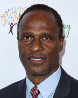 Amerikalı eski NFL oyuncusu Willie Gault, 20 Ağustos 2021 'de Beverly Hills, Los Angeles, Kaliforniya, ABD' de düzenlenen 21. Harold ve Carole Pompa Vakfı Galası 'na geldi.. 