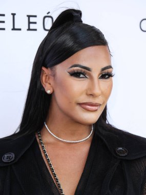 Delicia Cordon, 15 Ağustos 2021 'de Los Angeles, Kaliforniya' da düzenlenen Lionne Sonbahar / Kış Moda Şovu 'na ulaştı..