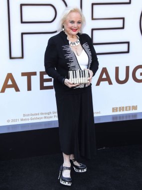 Carol Connors, 8 Ağustos 2021 'de Westwood, Los Angeles, Kaliforniya, ABD' deki Regency Village Theatre 'da düzenlenen MGM' nin 'Saygı' nın Los Angeles prömiyerine geldi.. 