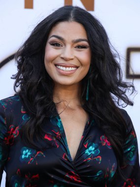 Şarkıcı Jordin Sparks, 8 Ağustos 2021 'de Westwood, Los Angeles, Kaliforniya, ABD' deki Regency Village Theatre 'da düzenlenen MGM' nin 'Saygı' nın Los Angeles prömiyerine geldi.. 