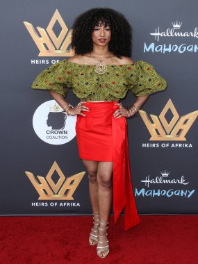 Aktris Monique Coleman, 8 Ağustos 2021 'de Marina del Rey Marriott Oteli' nde düzenlenen 4. Geleneksel Uluslararası Güç Kadınları Ödülleri 'ne geldi.. 