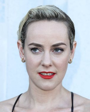 Aktris Jena Malone 28 Temmuz 2021 'de Los Angeles, Kaliforniya, ABD' de Laemmle Royal 'de düzenlenen Vertical Entertainment' in Lorelei 'nin Los Angeles prömiyerine geldi.. 