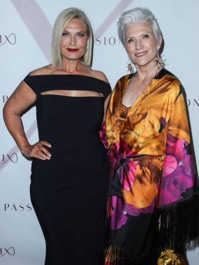 Tosca Musk ve annesi Maye Musk, 17 Temmuz 2021 'de Santa Monica, Los Angeles, Kaliforniya, ABD' de düzenlenen Passionflix 'in ikinci sezonunun Los Angeles galasına geldiler..