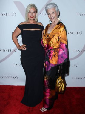Tosca Musk ve annesi Maye Musk, 17 Temmuz 2021 'de Santa Monica, Los Angeles, Kaliforniya, ABD' de düzenlenen Passionflix 'in ikinci sezonunun Los Angeles galasına geldiler..