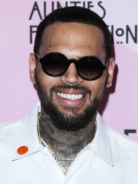 Şarkıcı Chris Brown, Teyana Taylor tarafından sunulan PrettyLittleThing Madhouse 'a 3 Temmuz 2021' de WISDOME Los Angeles, Kaliforniya, ABD 'de geldi.. 
