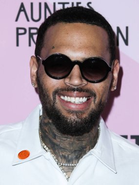 Şarkıcı Chris Brown, Teyana Taylor tarafından sunulan PrettyLittleThing Madhouse 'a 3 Temmuz 2021' de WISDOME Los Angeles, Kaliforniya, ABD 'de geldi.. 
