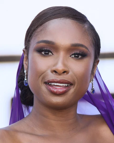 Schauspielerin Sängerin Jennifer Hudson Einem Dolce Gabbana Kleid Und Bvlgari — Stockfoto