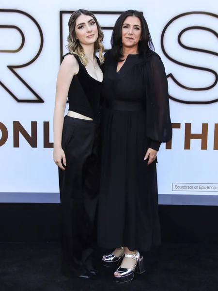 Maggie Brown Stacey Sher Llegan Estreno Respect Mgm Los Ángeles —  Fotos de Stock