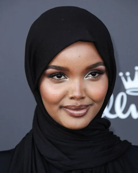 Modelo Halima Aden Llega Los Premios Anuales Internacionales Mujeres Del — Foto de Stock