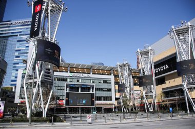  19 Mart 2020. Los Angeles 'taki JW Marriott ve Xbox Plaza' da Coronavirus COVID-19 salgınından sonra geçici olarak kapatıldı. 