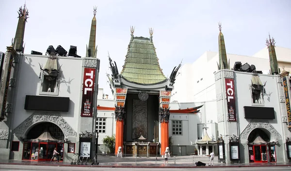 View Tcl Chinese Theatre Imax March 2020 Hollywood Los Angeles — Foto de Stock