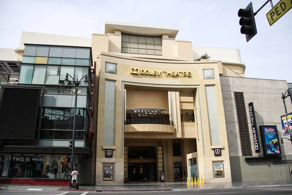 Просмотр Dolby Theatre Марта 2020 Года Голливуде Лос Анджелес Калифорния — стоковое фото