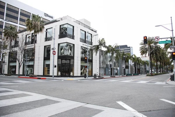 View Burberry Beverly Hills Rodeo Drive Store March 2020 Beverly — Stock Photo, Image