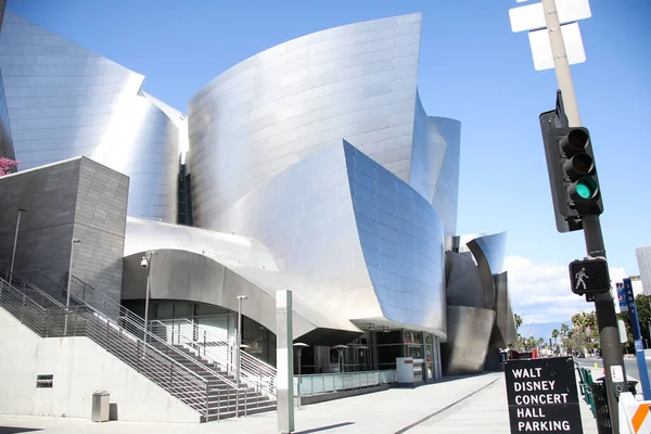 Walt Disney Concert Hall Temporarily Closed Coronavirus Covid Pandemic Safer — Stock Photo, Image