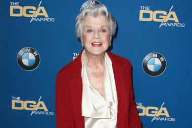 İrlandalı-İngiliz ve Amerikalı aktris ve şarkıcı Angela Lansbury (Dame Angela Brigid Lansbury DBE), 3 Şubat 2018 'de Beverly Hilton Hotel' de düzenlenen 70..