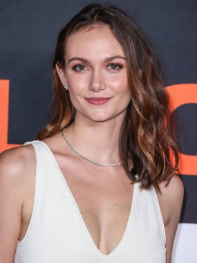 Amerikalı aktris Andi Matichak, 11 Ekim 2022 'de Hollywood, Los Angeles, Kaliforniya, ABD' de düzenlenen TCL Çin Tiyatrosu IMAX 'ta düzenlenen Universal Pictures and Blumhouse Productions' Halloween Ends 'in dünya prömiyerine geldi..