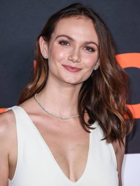 Amerikalı aktris Andi Matichak, 11 Ekim 2022 'de Hollywood, Los Angeles, Kaliforniya, ABD' de düzenlenen TCL Çin Tiyatrosu IMAX 'ta düzenlenen Universal Pictures and Blumhouse Productions' Halloween Ends 'in dünya prömiyerine geldi..