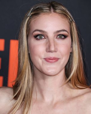 Amerikalı aktris / Jamie Lee Curtis 'in kızı Annie Guest, 11 Ekim 2022' de TCL Çin Tiyatrosu IMAX 'te düzenlenen Universal Pictures and Blumhouse Productions' Halloween Ends 'in dünya prömiyerine geldi.