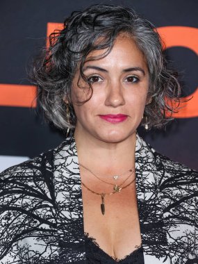 Emily Gunshor, 11 Ekim 2022 'de Hollywood, Los Angeles, Kaliforniya, ABD' deki TCL Çin Tiyatrosu IMAX 'te düzenlenen Evrensel Resimler ve Blumhouse Yapımları' nın Cadılar Bayramı 'nın Dünya Galası' na geldi..