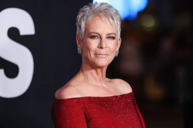 Amerikalı aktris Jamie Lee Curtis (Barones Haden-Guest), 11 Ekim 2022 'de Hollywood, Los Angeles, Kaliforniya, ABD' deki TCL Çin Tiyatrosu 'nda düzenlenen Universal Pictures and Blumhouse Productions' Halloween Ends 'in dünya prömiyerine geldi..