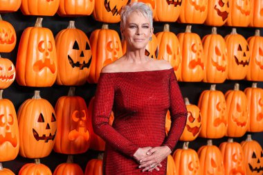 Amerikalı aktris Jamie Lee Curtis (Barones Haden-Guest), 11 Ekim 2022 'de Hollywood, Los Angeles, Kaliforniya, ABD' deki TCL Çin Tiyatrosu 'nda düzenlenen Universal Pictures and Blumhouse Productions' Halloween Ends 'in dünya prömiyerine geldi..