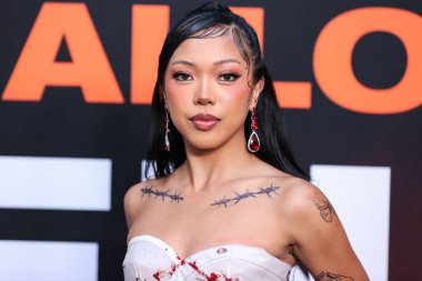 Nava Rose, 11 Ekim 2022 'de Hollywood, Los Angeles, Kaliforniya, ABD' deki TCL Çin Tiyatrosu IMAX 'te düzenlenen Evrensel Resimler ve Blumhouse Yapımları' nın Cadılar Bayramı 'nın Dünya Galası' na geldi..