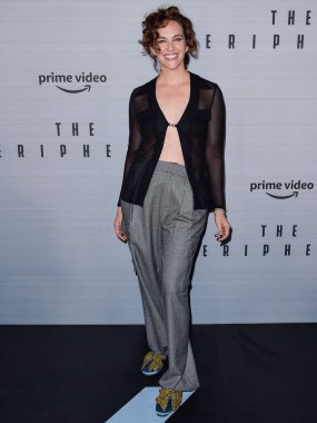 Amerikalı aktris ve senarist Kate Siegel, 11 Ekim 2022 'de Ace Hotel' deki The Theatre at Ace Hotel 'de düzenlenen Amazon Prime Video' nun Los Angeles Premiere of the Peripheral 'ine geldi.. 