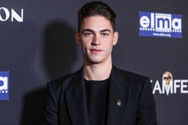 İngiliz aktör, model ve yapımcı Hero Fiennes Tiffin, 22. Yıllık Korku Filmi Festivali - Los Angeles WellGo USA 'nın 