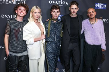 Jacob Sartorius, Amerikalı aktris, model ve şarkıcı Ashley Benson, İngiliz aktör Max Harwood, İngiliz aktör, model ve yapımcı Hero Fiennes Tiffin ve Amerikalı aktör ve müzisyen Evan Ross 12 Ekim 2022 'de geldiler.
