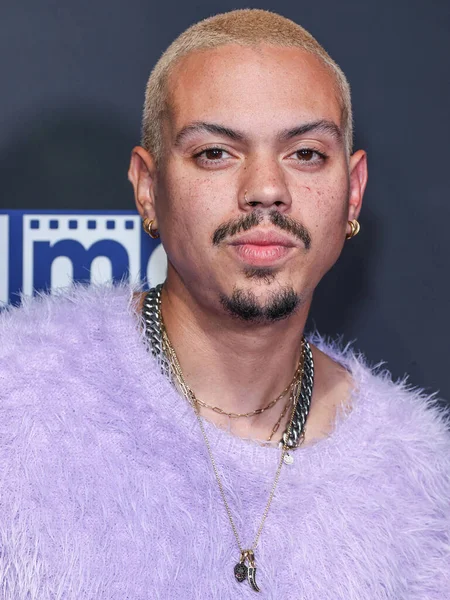 American Actor Musician Evan Ross Arrives 22Nd Annual Screamfest Horror — Stock Photo, Image