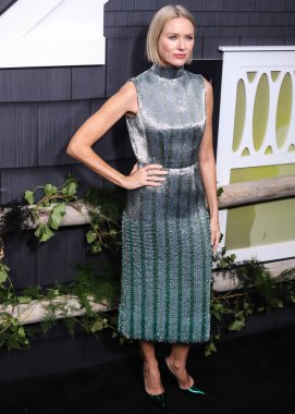 İngiliz aktris Naomi Watts bir Lanvin ceketi ve elbisesi giyerek, Gianvito Rossi ayakkabıları ve Cartier mücevherleri, Netflix 'in 12 Ekim 2022' de New York, Manhattan 'daki The Paris Theater' da düzenlenen New York Premiere of Netflix 'in' The Watcher 'ına ulaştı.