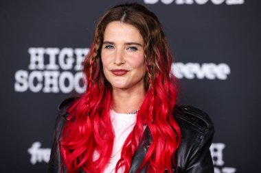 Kanadalı-Amerikalı aktris Cobie Smulders, 13 Ekim 2022 'de Hollywood, Los Angeles, Kaliforniya, ABD' de Retan Hotel 'deki No Vacancy' de düzenlenen Amazon Freevee 'nin' High School 'House Party' sine geldi..