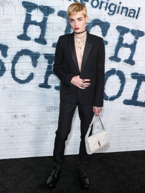 İngiliz aktris Esther Rose McGregor (Esther-Rose McGregor), 13 Ekim 2022 'de Hollywood, Los Angeles, Kaliforniya' da Retan Hotel 'deki No Vacancy' de düzenlenen Amazon Freevee 'nin' High School 'House Party' sine geldi..