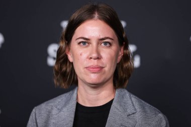 Televizyon yazarı ve yapımcısı Laura Kittrell, 13 Ekim 2022 'de Hollywood, Los Angeles, Kaliforniya, ABD' de Retan Hotel 'deki No Vacancy' de düzenlenen Amazon Freevee 'nin' High School 'House Party' sine geldi..