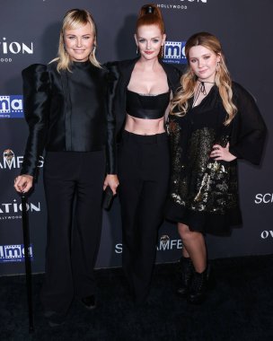 İsveçli-Amerikalı aktris ve model Malin Kerman (Malin Akerman), Amerikalı model Lydia Hearst ve Amerikalı aktris Abigail Breslin, The Avenue Entertainment 'in 