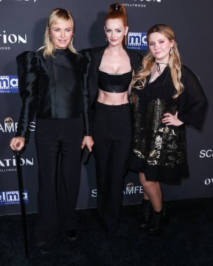 İsveçli-Amerikalı aktris ve model Malin Kerman (Malin Akerman), Amerikalı model Lydia Hearst ve Amerikalı aktris Abigail Breslin, The Avenue Entertainment 'in 