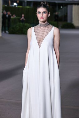 Alexandra Daddario, 15 Ekim 2022 'de ABD' nin Kaliforniya eyaletinin Los Angeles kentinde bulunan Akademi Sinema Müzesi 'nde Rolex tarafından sunulan 2..